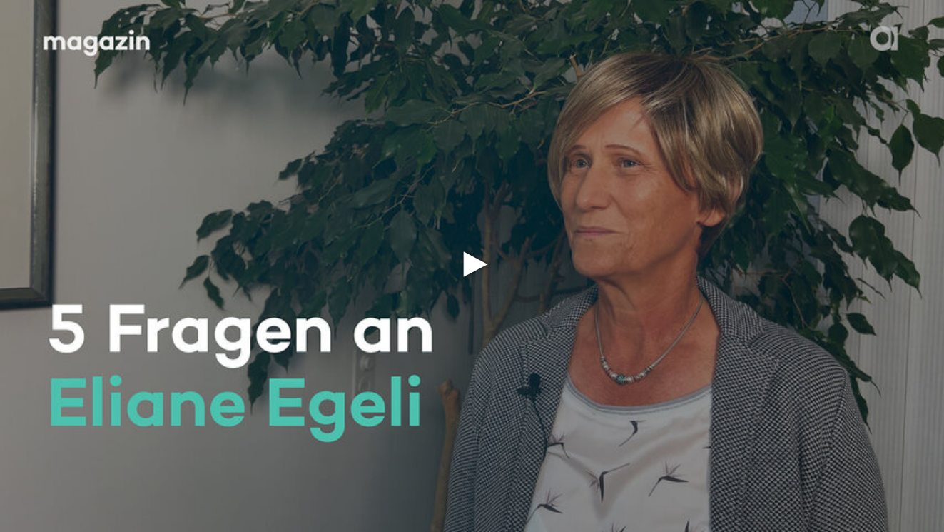 Video-Interview: 5 Fragen an Eliane Egeli